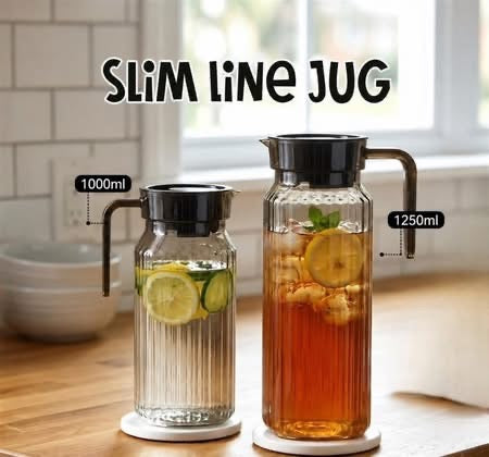 Slim Line Jug with Lid
