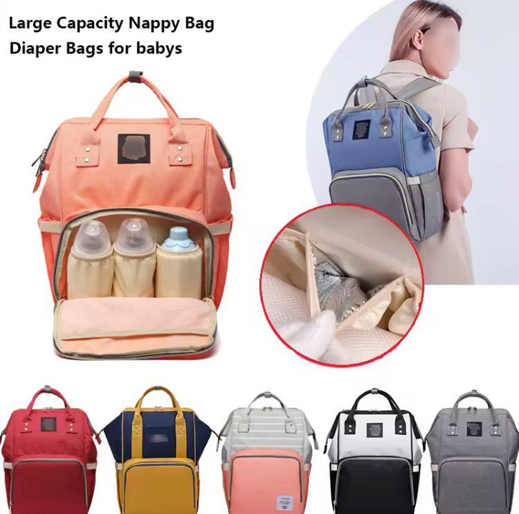 Large Capacity Mommy Bag for Kids Diaper & Multipurpose Accessories