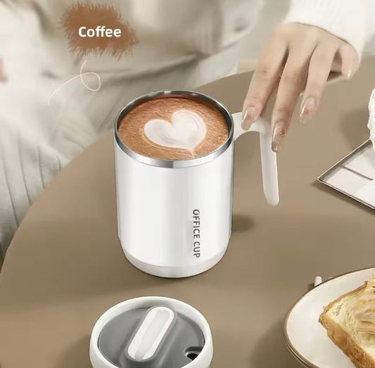 Stainless Steel Insulated Coffee Mug with Handle