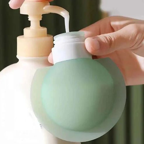 3 Pcs Silicone Travel Bottles Set