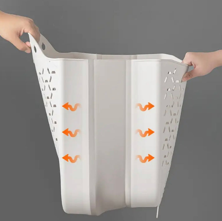 Wall Mounted Foldable Portable Multipurpose Basket