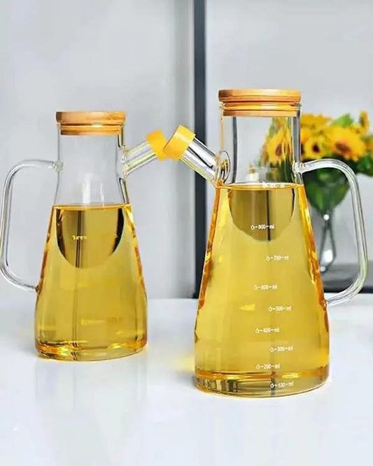 900ml Borosilicate Glass Oil Bottle
