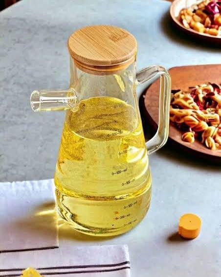 900ml Borosilicate Glass Oil Bottle