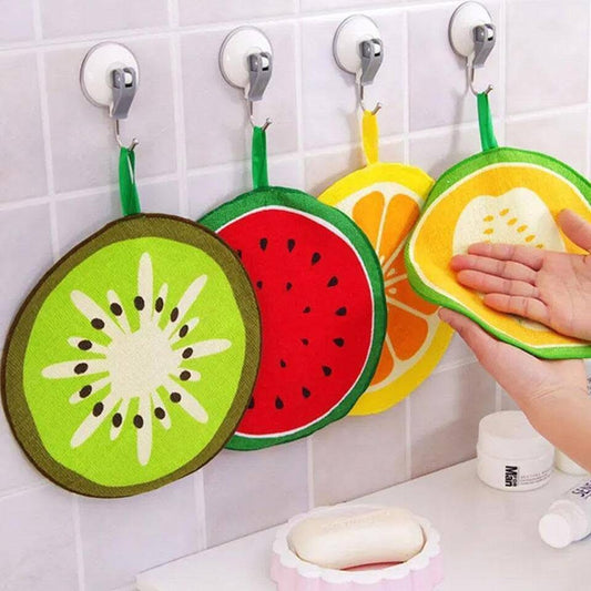4 Pcs Fruit Kitchen Cleaning Towels