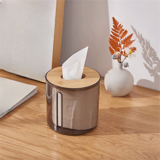 Round Shape Table Tissue Box