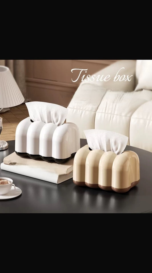 Elegant Bread Design Tissue Box