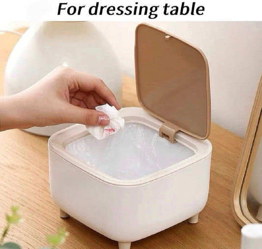 Automatic One Touch Desktop Table Dustbin
